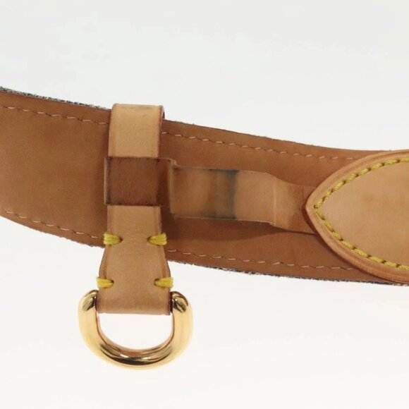 LOUIS VUITTON Monogram Denim Ceinture Belt Blue - Picture 10 of 16